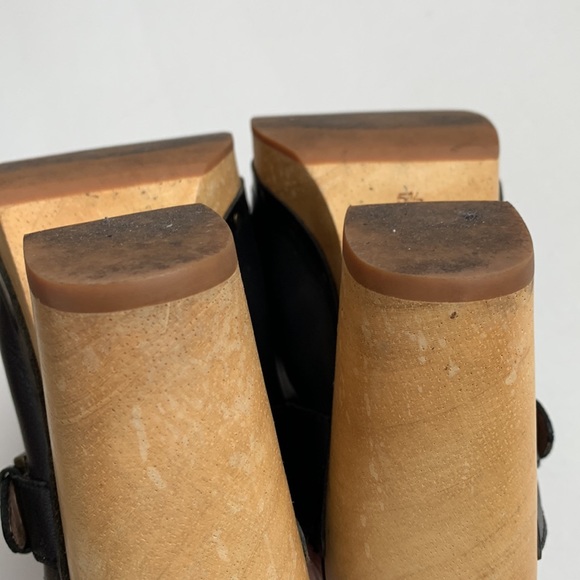 MADEWELL Kiltie Fringe Clog Heel Size 5.5 - Picture 8 of 12